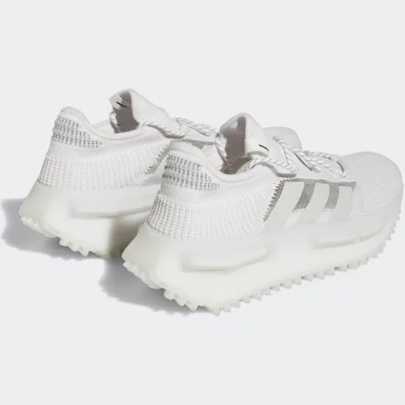Adidas NMD S1 White Grey size 12 - Picture 6 of 7